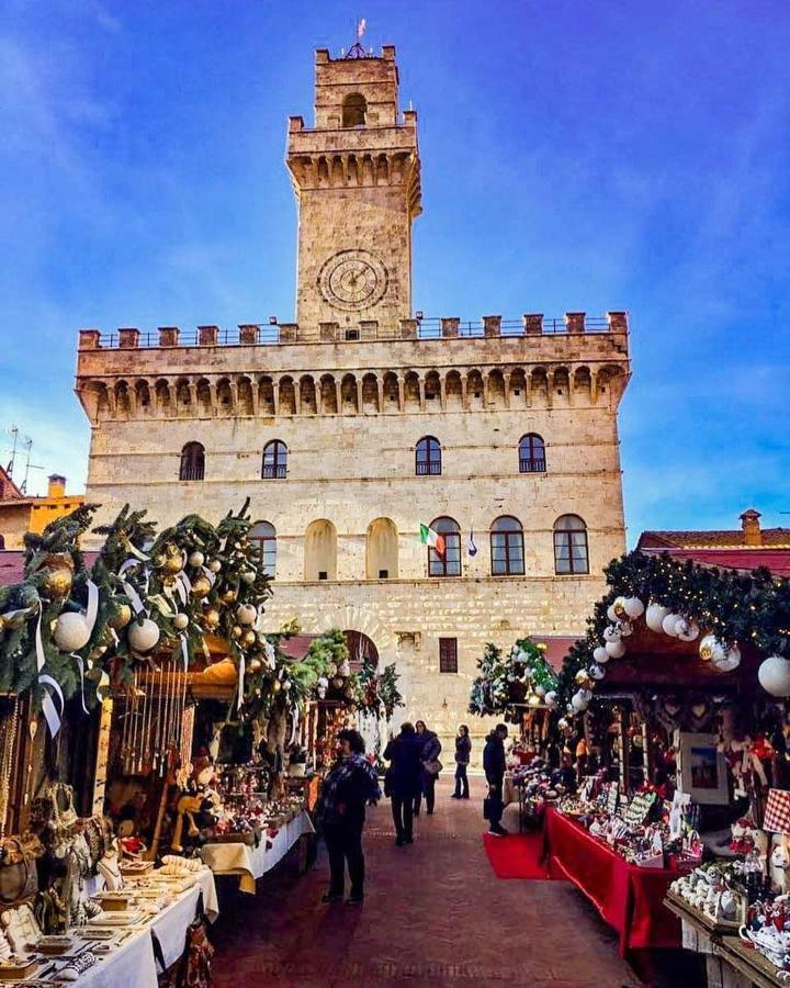 Tuscany Apartament Montepulciano Stazione Kültér fotó