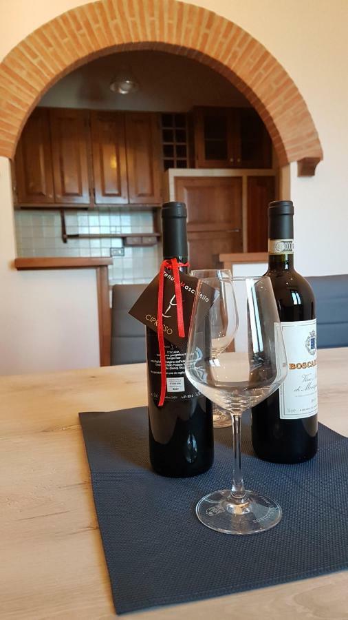 Tuscany Apartament Montepulciano Stazione Kültér fotó